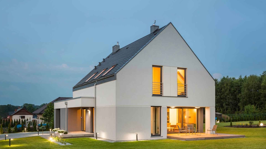 home near the garden